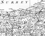 1740s, Overton & Bowles Map is nearly identical to Bowen's