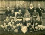 1933-4 football team was a winning team! all names known; captain T Hurst
